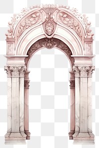 PNG Arch architecture white background creativity