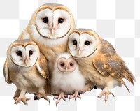 PNG Animal bird owl wildlife. AI generated Image by rawpixel.