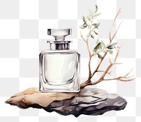 PNG Perfume bottle branch container. 