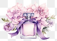 PNG Cosmetics perfume bottle flower. 