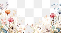 PNG Flower pattern plant backgrounds. 