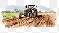 PNG Agriculture outdoors tractor vehicle. 