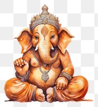 PNG White background representation creativity elephant. AI generated Image by rawpixel.