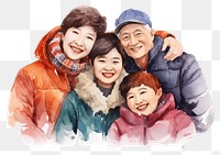 PNG Portrait laughing family people. AI generated Image by rawpixel.