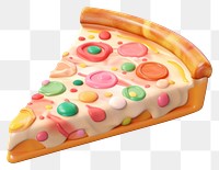 PNG Pizza dessert slice food. AI generated Image by rawpixel.