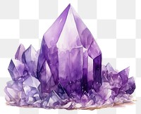 PNG Amethyst gemstone crystal mineral. 