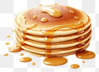 PNG Pancake food white background breakfast