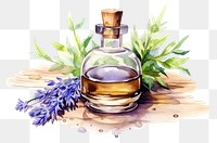 PNG Lavender perfume bottle flower. AI generated Image by rawpixel.