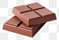 PNG Chocolate dessert food white background. AI generated Image by rawpixel.
