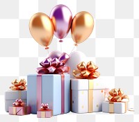 PNG Balloon present party gift