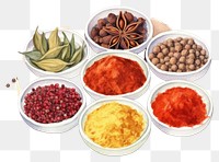PNG Spice food ingredient seasoning. AI generated Image by rawpixel.