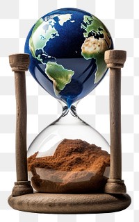PNG Hourglass science planet shape. AI generated Image by rawpixel.