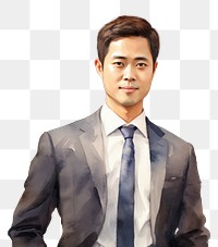 PNG Portrait necktie blazer adult. AI generated Image by rawpixel.