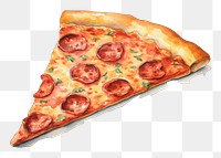 PNG Pizza food pepperoni vegetable. 