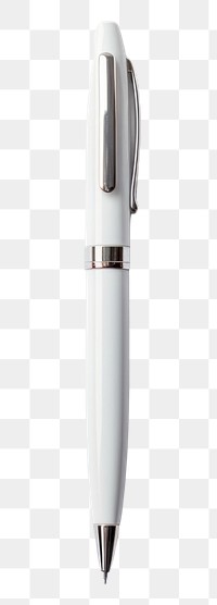 PNG Pen white background silver metal. 