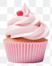 PNG Cupcake dessert icing cream. 