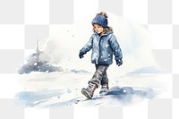 PNG Footwear outdoors snow snowboarding. AI generated Image by rawpixel.