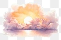 PNG Outdoors nature sky tranquility. AI generated Image by rawpixel.