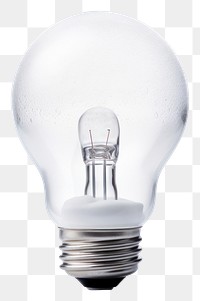 PNG Lightbulb electricity illuminated innovation. AI generated Image by rawpixel.