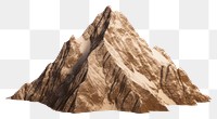 PNG Mountain nature stratovolcano landscape. AI generated Image by rawpixel.