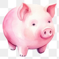 PNG Mammal pig investment currency. AI generated Image by rawpixel.