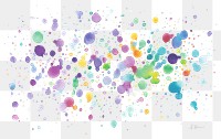 PNG Confetti backgrounds celebration splattered.