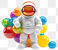 PNG Astronaut balloon cartoon  