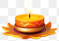 PNG Candle diwali fire illuminated transparent background