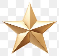 PNG Christmas symbol gold star