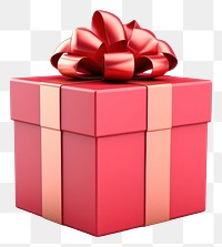 PNG Box present gift red. AI generated Image by rawpixel.