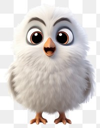 PNG Bird cartoon animal white. 