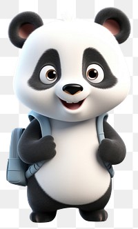 PNG Cartoon animal panda cute