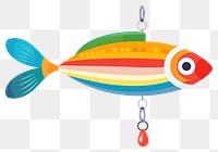 PNG Fish fishing animal transparent background. 