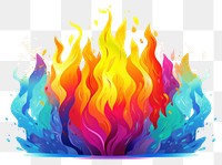 PNG Fire creativity exploding transparent background