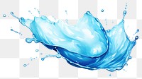 PNG Splattered splashing abstract outdoors. 