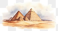 PNG Architecture pyramid archaeology creativity. AI generated Image by rawpixel.