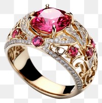 PNG Ring gemstone jewelry diamond. 