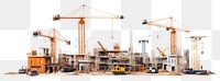 PNG Construction architecture construction site transparent background