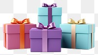 PNG Gift box celebration anniversary