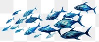 PNG Fish animal white background underwater, digital paint illustration.