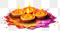 PNG Candle diwali fire transparent background