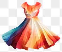 PNG Dress fashion gown transparent background. 