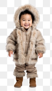 PNG Portrait toddler photo coat. 