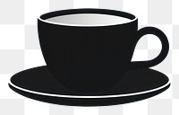 PNG Coffee cup saucer drink. 