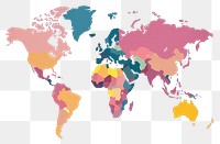 PNG Map diagram circle shape. 