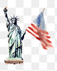 PNG Sculpture statue flag representation. AI generated Image by rawpixel.