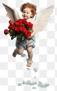 PNG Flower petal baby rose. AI generated Image by rawpixel.