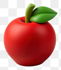 PNG Apple produce fruit plant. AI generated Image by rawpixel.