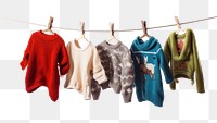 PNG Sweatshirt sweater hanging  