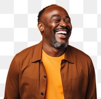 PNG Portrait laughing adult smile. 